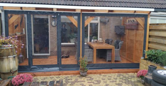 Met verandazeilen verlengt u uw woonkamer